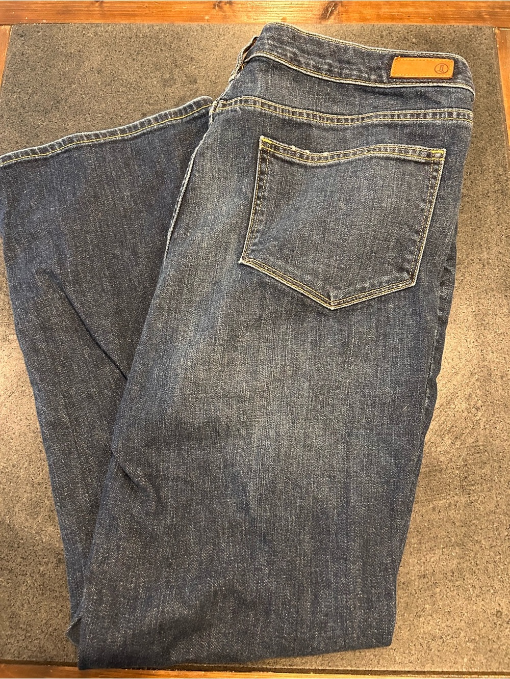 Lands’ End  Women’s Classic Blue Jeans - Modern Bootcut Leg